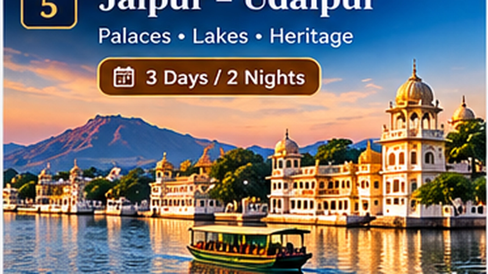 Jaipur – Udaipur